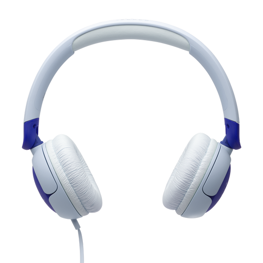 JBL Junior 320 - Blue - Wired on-ear kids headphones - Front